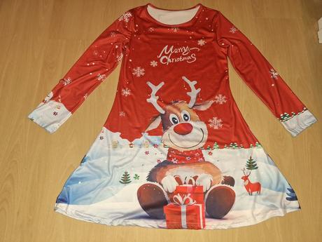 Vianočné šaty veľkosť 150 /158, 152