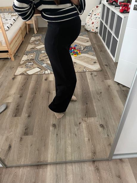 Tehotenské nohavice pieces xs, h&m,xs