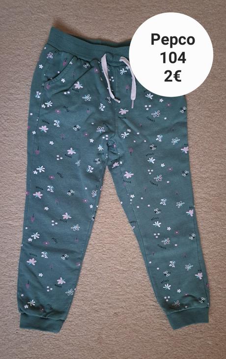 Dievčenské tepláky, pepco,104