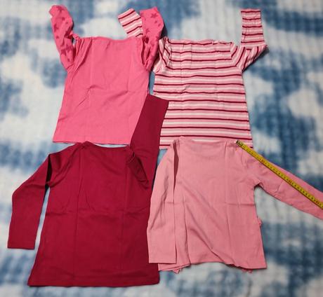 Dievčenské tričká dr 4ks, lupilu,98