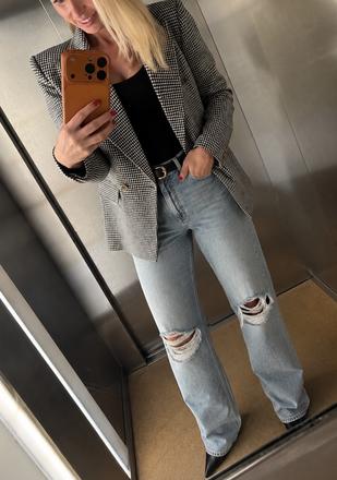 H&m baggy rifle xs, h&m,xs