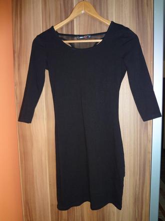 Čierne šaty xs, xs