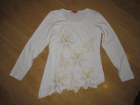 Tričko s asymetrickým okrajom v. m/l, m