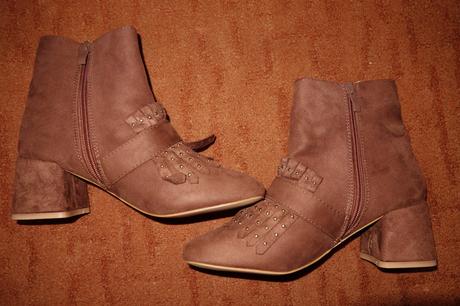 Dámske hnedé kotníčky, 37