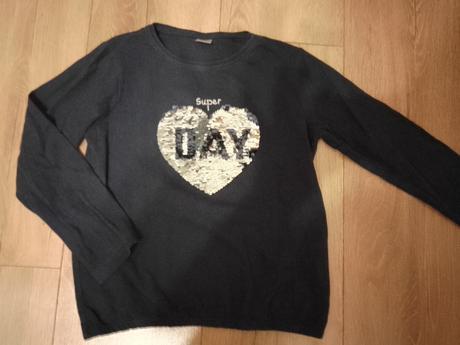 Dievčenské tričko s dlhým rukávom, 134