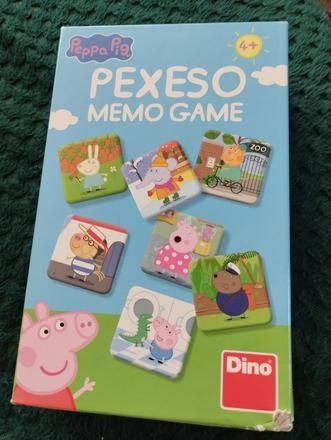 Puzzle memo game pepa pig, 