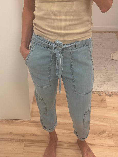 Nohavice po kotniky, h&m,xs