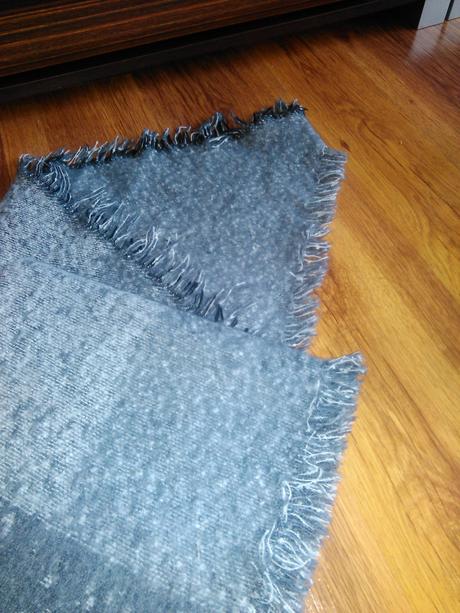 Sivý nádherný kašmírový šál, 