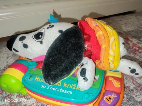 Knižka vtech, psík tiny love,