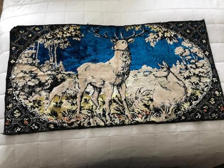 Staré gobelíny s poľovníckou tematikou,