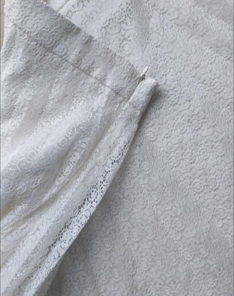 Sukňa skladaná biela reserved, reserved,38