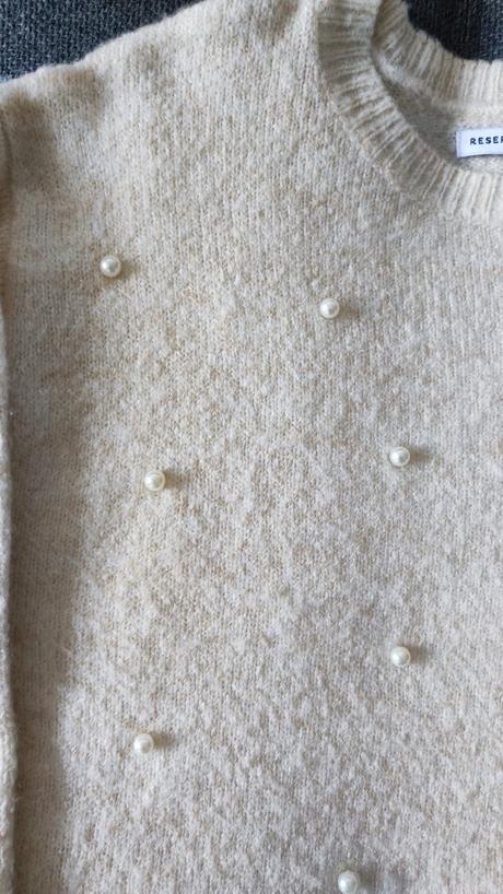 Reserved svetrík s perlami v.140, reserved,140
