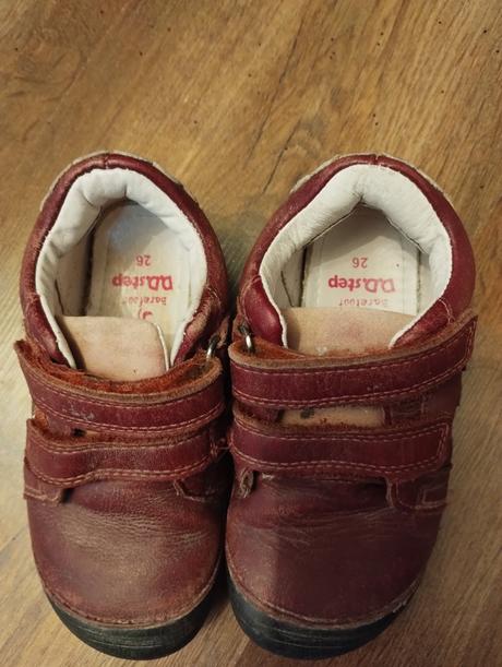 Dievčenské kožené dd step topánky 26, d.d.step,26