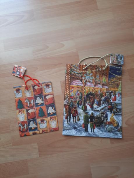 Vianočné darčekové tašky, 