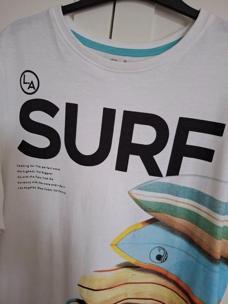 Frajerske tricko c&a surf top stav 158/164, c&a,158