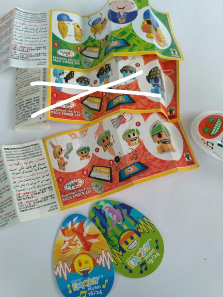 Emoji z kinder joy,