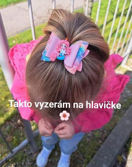 Mašle do vlasov - štipec, 