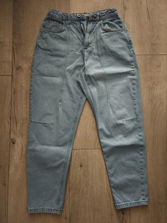 Svetlomodré rifle resserved mom fit, reserved,164