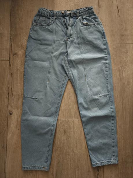 Svetlomodré rifle resserved mom fit, reserved,164