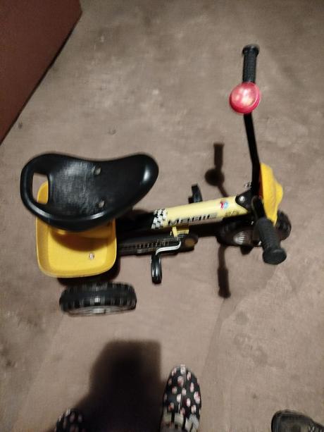 Detský trojkolesový bicykel, 