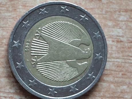 Minca 2 eur 2002 j nemecko,