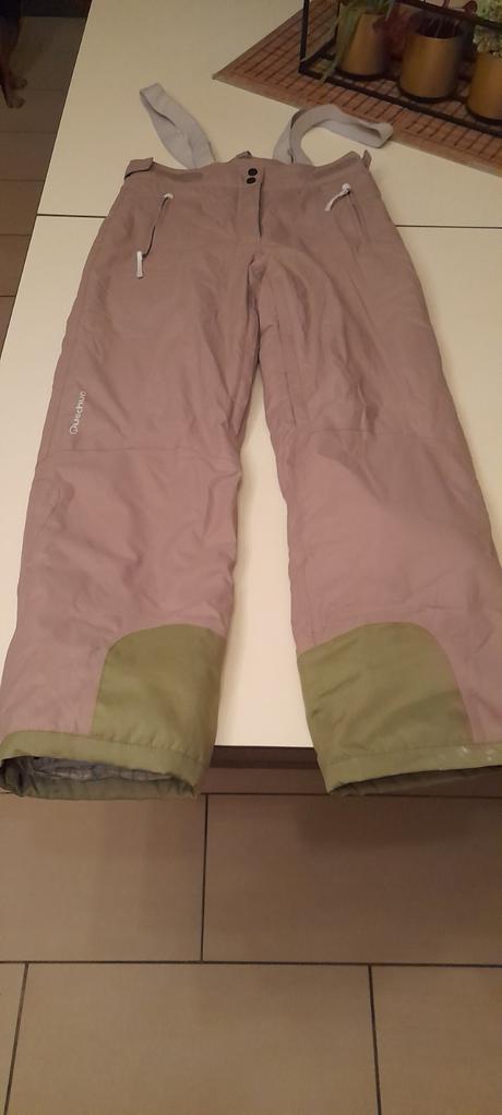 Lyziarska bunda s oteplovackami, quechua,l