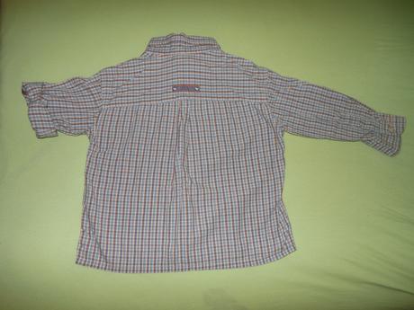 Tenšia košela s roll-up rukávmi h&m snoopy 86/92, h&m,86