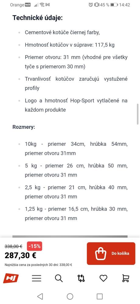 Činkový set s lavičkou,