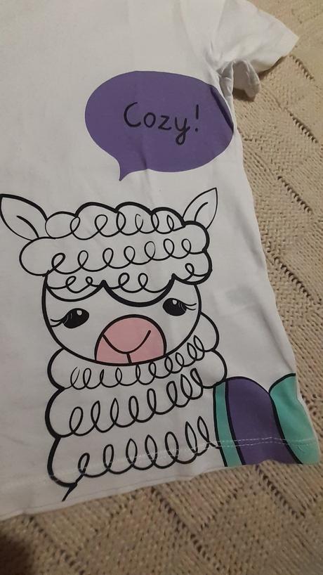 Pyžamový set s lamou, sinsay,140