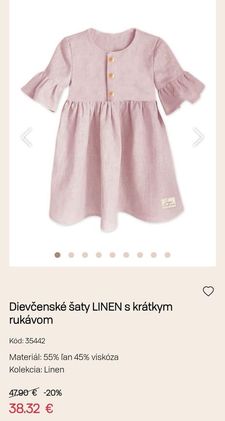 Ľanové šaty japitex, japitex,104