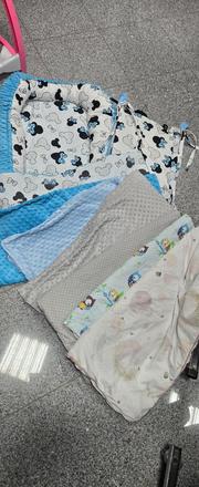 Mantinel do postieľky 3xdeka 3x zavinovačka hniezd, šírka (cm): 65,dĺžka (cm): 80