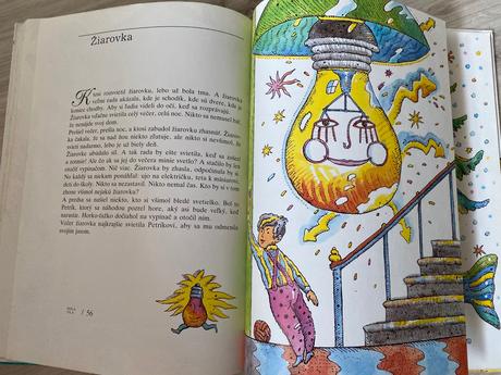 Krásna kniha malá víla s nádhernými ilustráciami, 