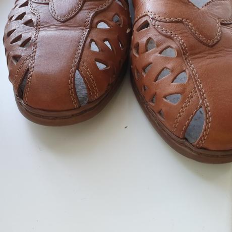Kožené topánky, rieker,39