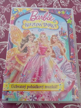 Barbie dvd kouzelná dvířka, 