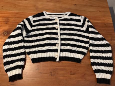 Sveter štýl coco chanel, s