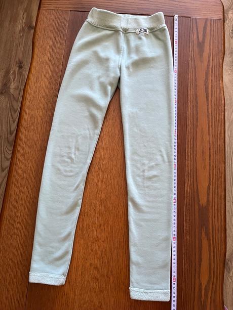 Zateplené hrubé legínky 128/134, 128