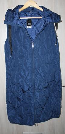 Tmavo-modrá vesta č.s, s