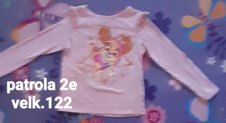 Tričko patrola do skoly, nickelodeon,122
