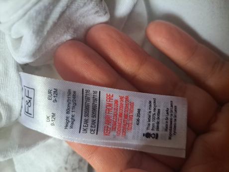 Prechodny overal, kombineza f&f, rozm. 74cm, f&f,74