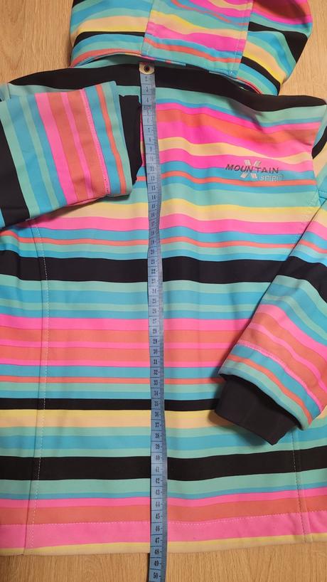 Softshallová bunda mountain sport dievčenská m, m