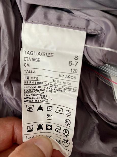 Bunda beneton, benetton,116
