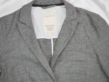 Kvalitné  ľanové sako esprit, esprit,38