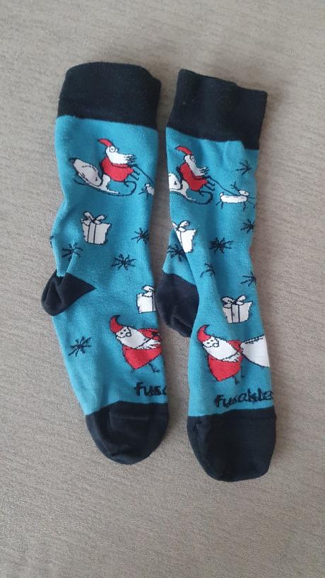 Ponožky - fusakle...vianočný motív, 31