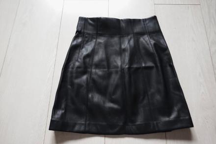 Koženková sukňa zara, zara,s