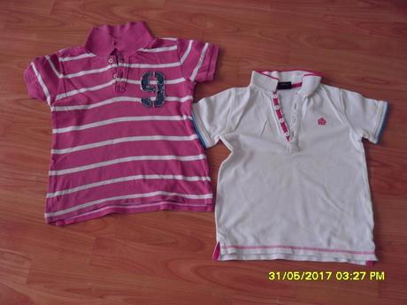 Trička 2 ks, h&m,122