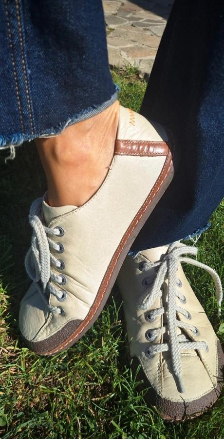 Barefoot celokozene tenisky clarks 41/42, clarks,41