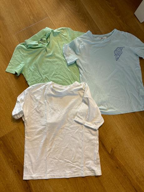 3pack letne chlapčenské tricka 134/140, reserved,134