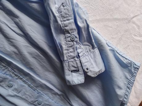 Svetlomodrá košeľa - veľ. 138 / 140, 140