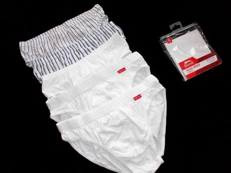 5 ks pánske slipy xl, slazenger,xl