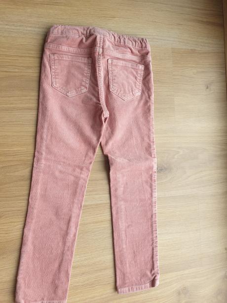 Manchesterové nohavice h&m 110, h&m,110